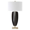 Kure Black Table Lamp, by Uttermost, 16" width x 30.25" height x 10" depth thumbnail 5