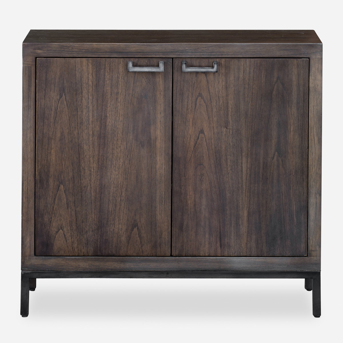 Nadie Light Walnut Console Cabinet, Console Table by Uttermost, 36" width x 34.5" height x 12" depth View 1