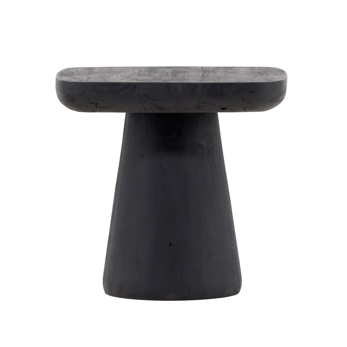 Darin Side Table Black, Side & End Table by Dovetail, 22" width x 21" height x 22" depth View 2