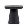 Darin Side Table Black, Side & End Table by Dovetail, 22" width x 21" height x 22" depth thumbnail 2