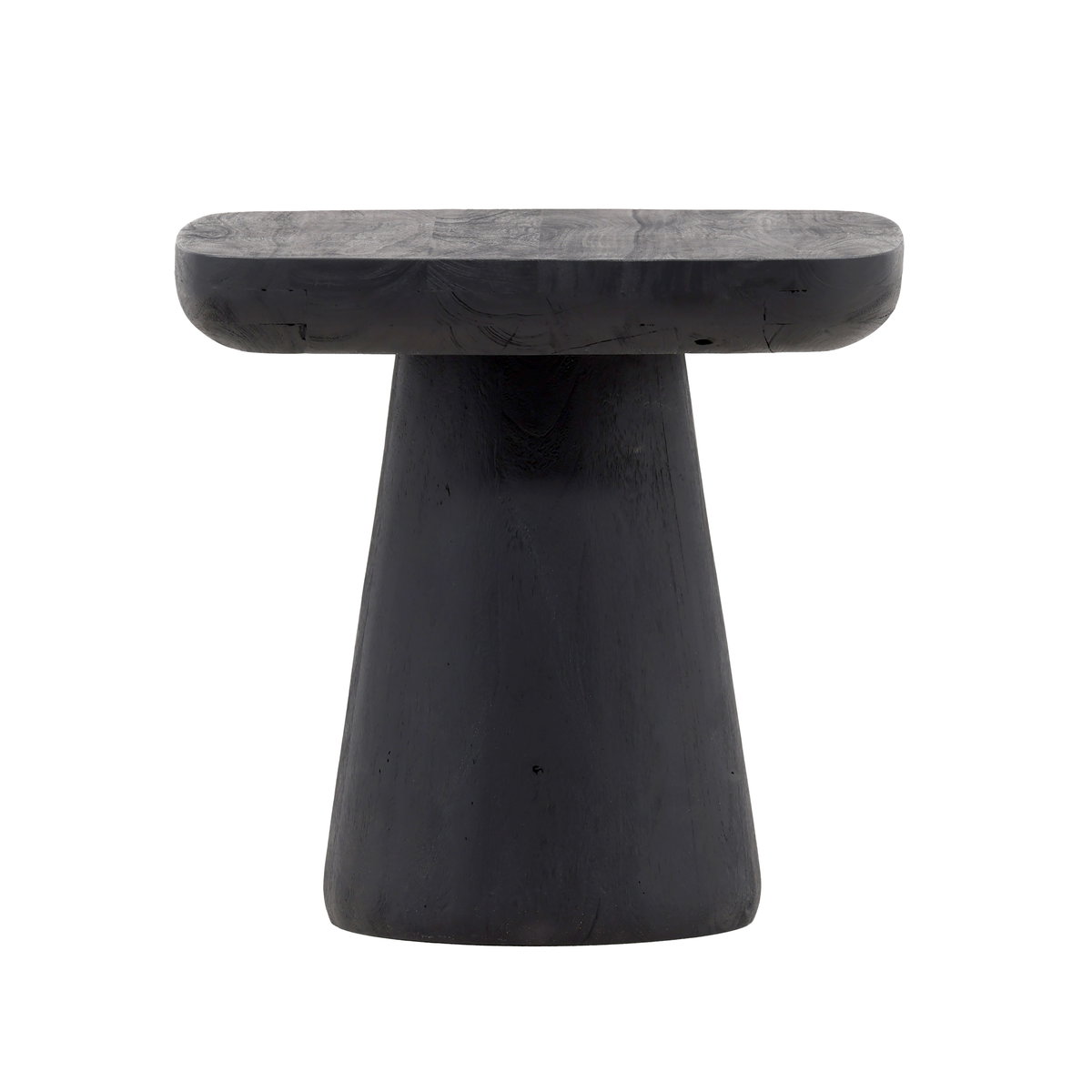 Darin Side Table Black, Side & End Table by Dovetail, 22" width x 21.2" height x 22" depth View 2