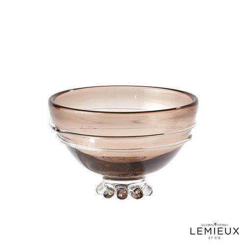Verre Lisse BowlDore, Decor by Global Views, 8.25" height View 6