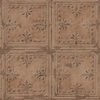 Copper Tin Tile Copper Peel & Stick Wallpaper, by York Wall, 16'6" length x 1'8.5" width x 0.02" depth thumbnail