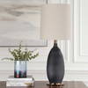 Bower Matt Black Table Lamp, by Uttermost, 14" width x 34.5" height x 14" depth thumbnail 4