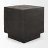 Hayden Dark Brown Wood End/Side Table, Side & End Table by Mercana, 22" length x 22" width x 24" height thumbnail 6
