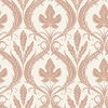 Adirondack Damask Brown & Beige Wallpaper thumbnail 0