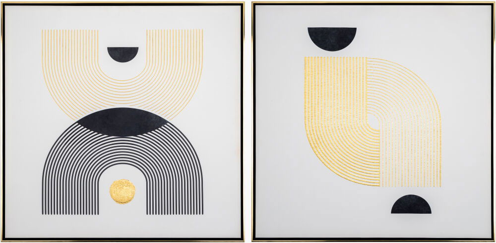 Wesleyan Framed Art, Painting by Surya, 30" width x 30" height