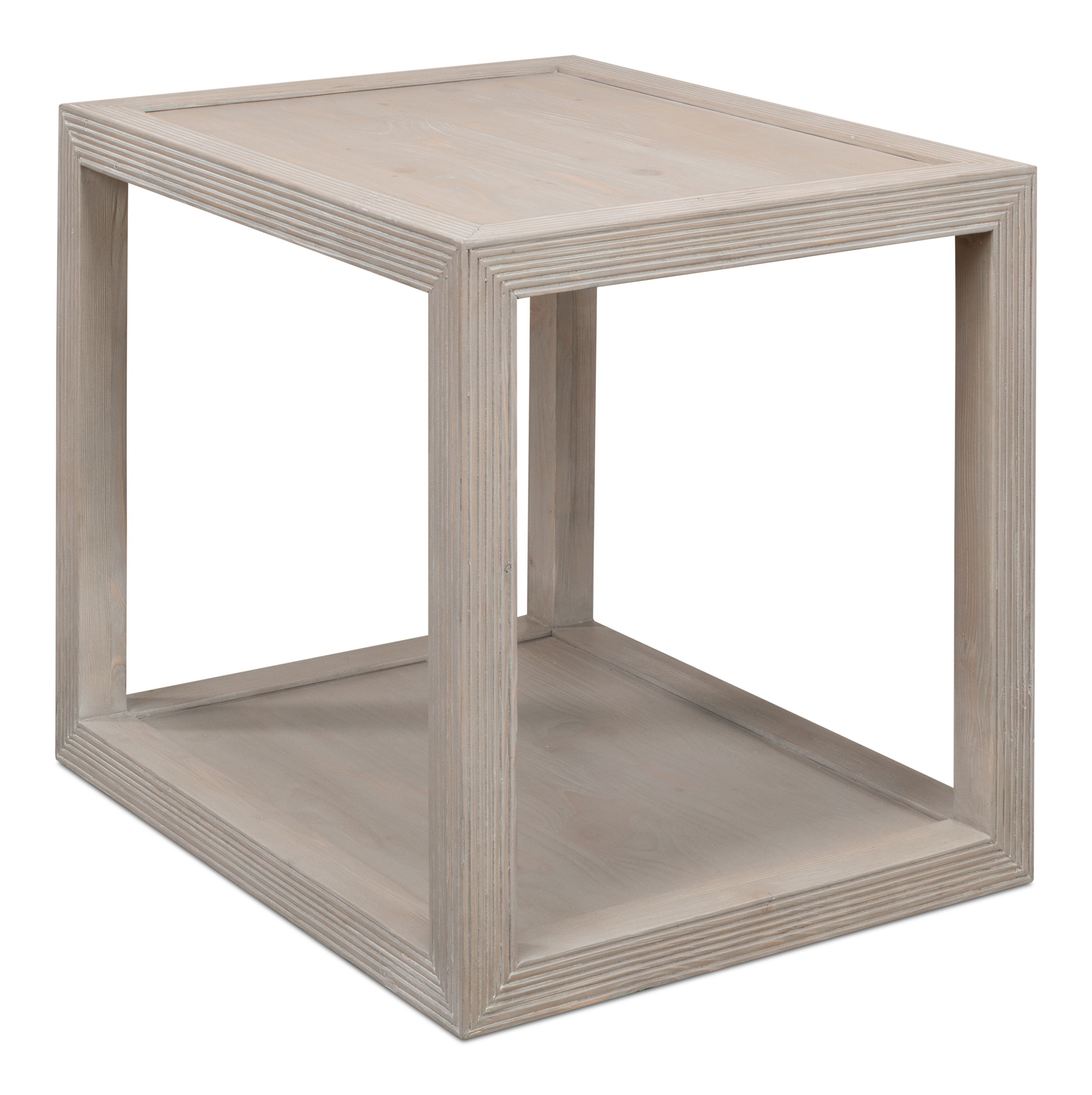 Camden Side Table, Side & End Table by Sarreid, 22" length x 28" width x 24" height View 7