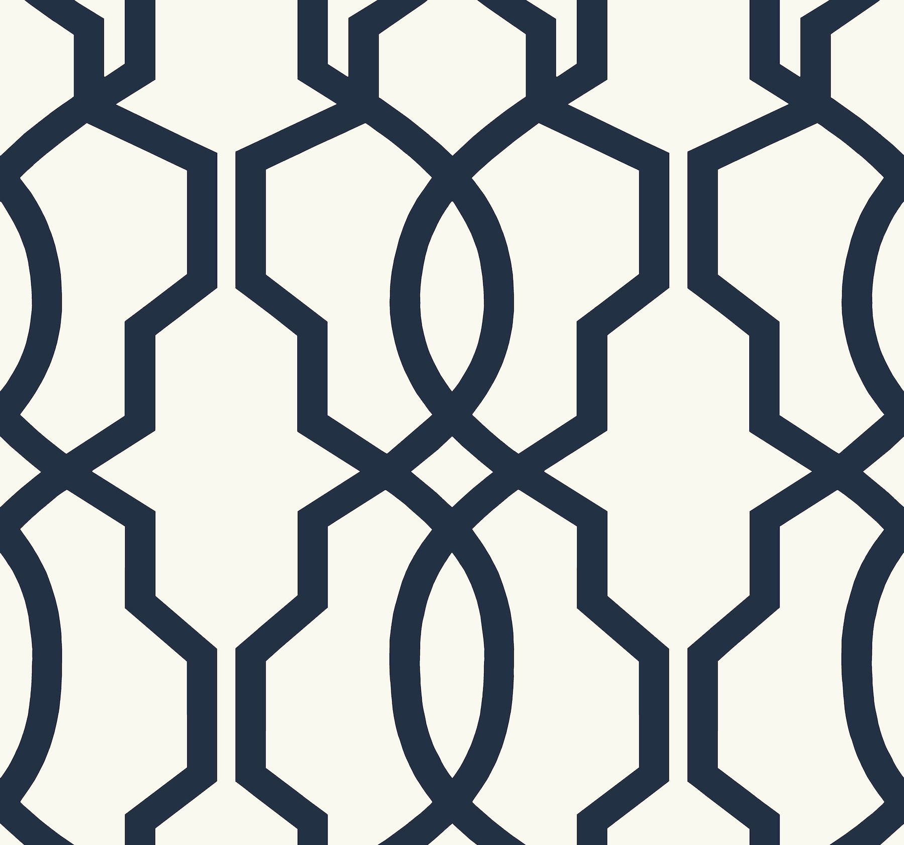 Hourglass Trellis Navy Wallpaper Hourglass Trellis Navy Wallpaper large image