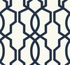 Hourglass Trellis Navy Wallpaper 0 Hourglass Trellis Navy Wallpaper thumbnail 0
