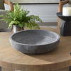 Ashen Earth Outdoor Bowl, Decorative Tray by Uttermost, 16" width x 3.5" height x 16" depth thumbnail 3
