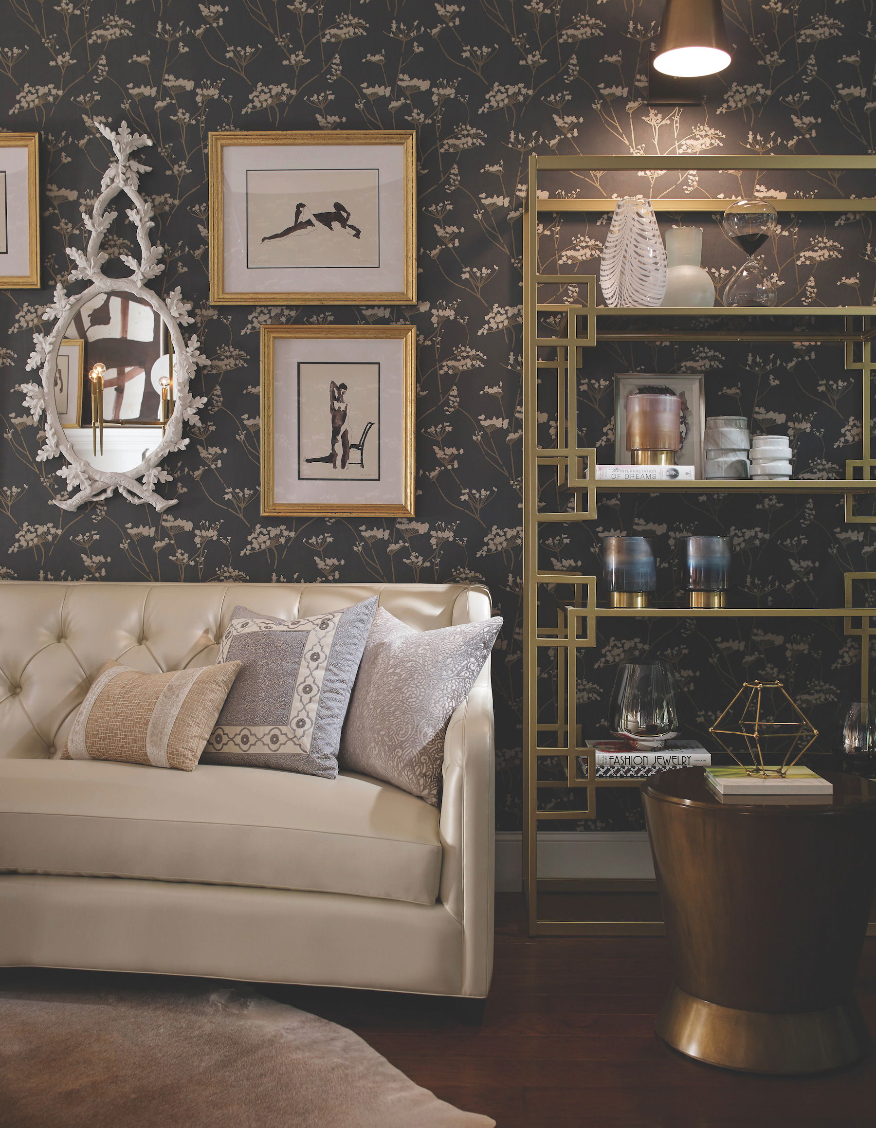 Enchanted Blue Wallpaper, by York Wall, 27' length x 2'3" width x 0.02" depth View 3