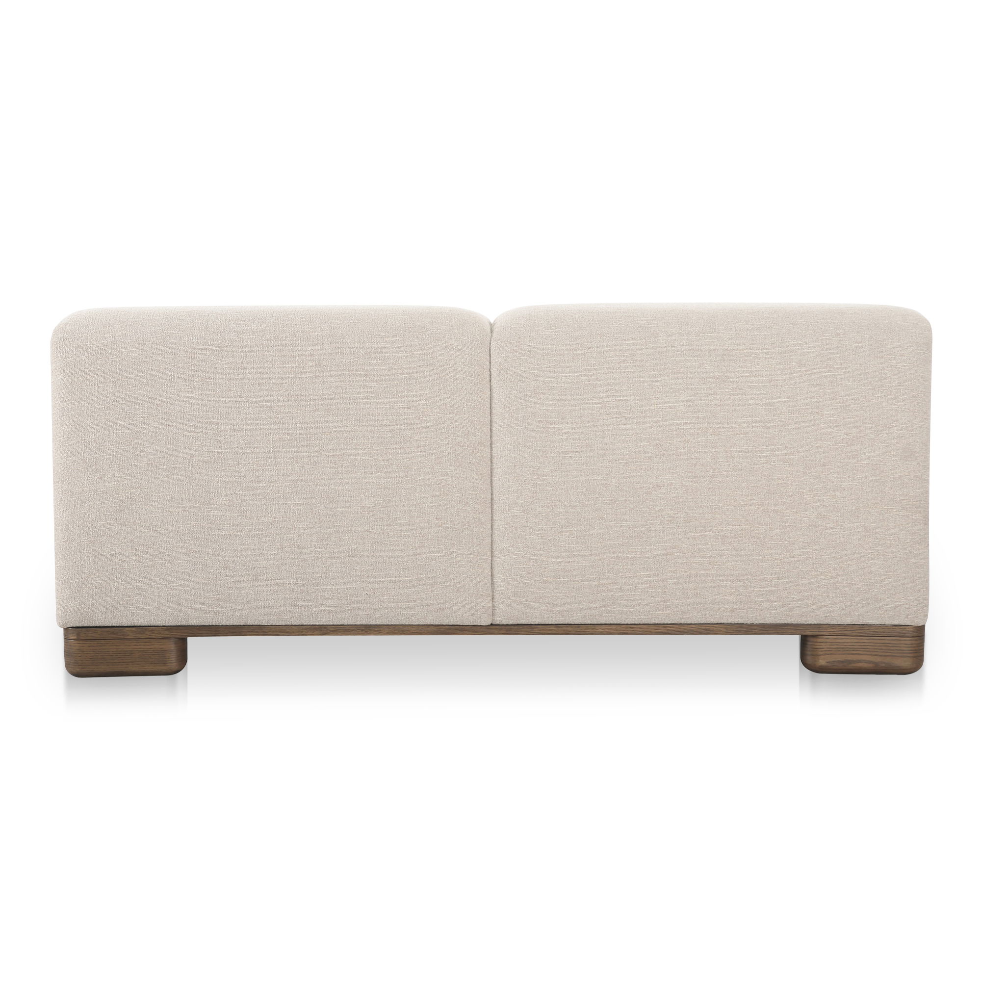 June Sofa Oatmeal, Sofas & Sectional by Moe's Home, 70" width x 30" height x 40" depth View 4
