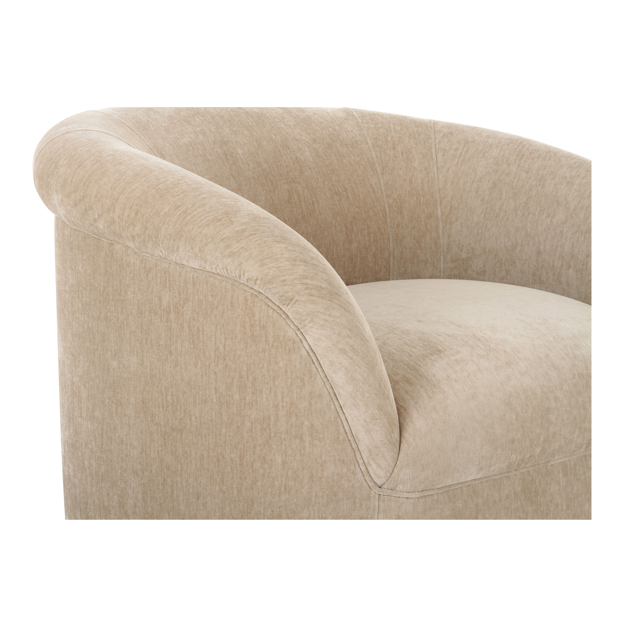 Thora Lounge Chair Beige large image 