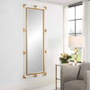 Balkan Gold Tall Mirror, by Uttermost, 2'3.5" width x 6'3" height x 1.12" depth thumbnail 4