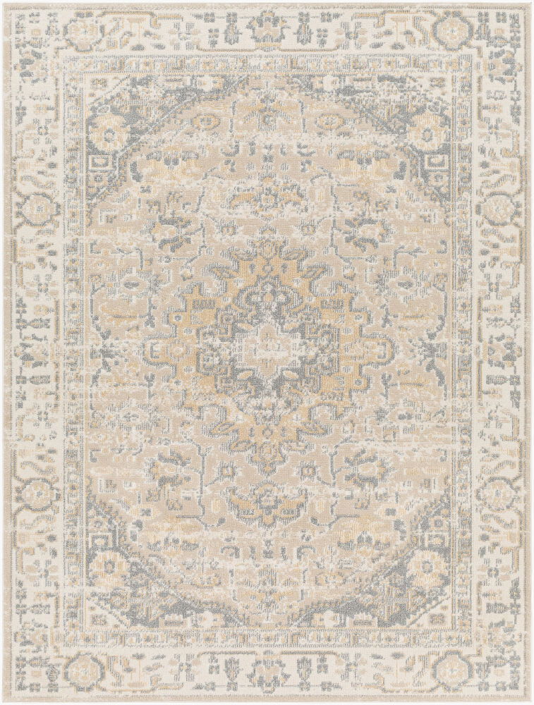 Santana Machine Woven Rug, by Surya, 6'11.86" length x 5'2.99" width