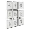 Farmhouse Florals Framed Prints Set/9, Painting by Uttermost, 17.5" width x 23" height x 0.75" depth thumbnail 5