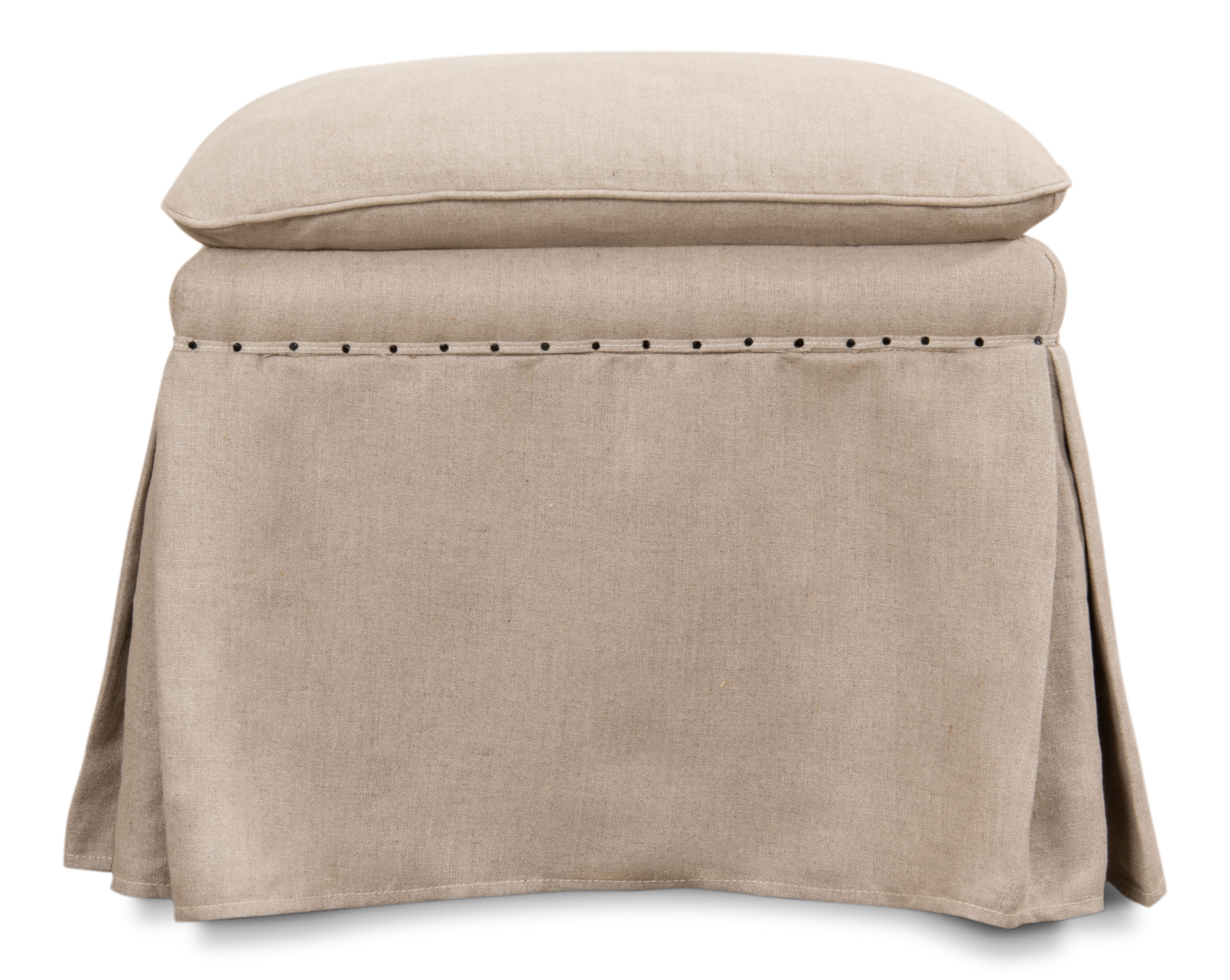 Draped Ottoman large image 
