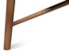 Singletary Leather Chair  Onyx Black, by Sarreid, 2'4" length x 2'3" width x 2'8" height thumbnail 7