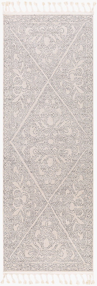 Euphoria Machine Woven Rug, by Surya, 7'2.61" length x 2'7.5" width