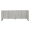 Maiya Side Board Light Grey, Sideboards & Buffet by Dovetail, 88.15" width x 34.25" height x 17.7" depth thumbnail 2