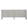 Maiya Side Board Light Grey, Sideboards & Buffet by Dovetail, 88.15" width x 34.25" height x 17.7" depth thumbnail 2