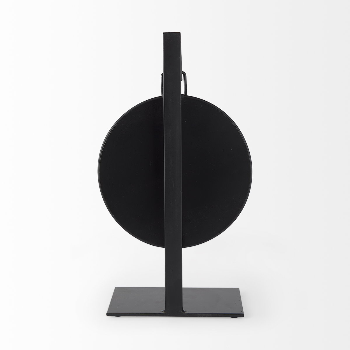 Taxz Metallic Brown Metal Hanging Table Clock, by Mercana, 9" length x 5" width x 16" height View 7