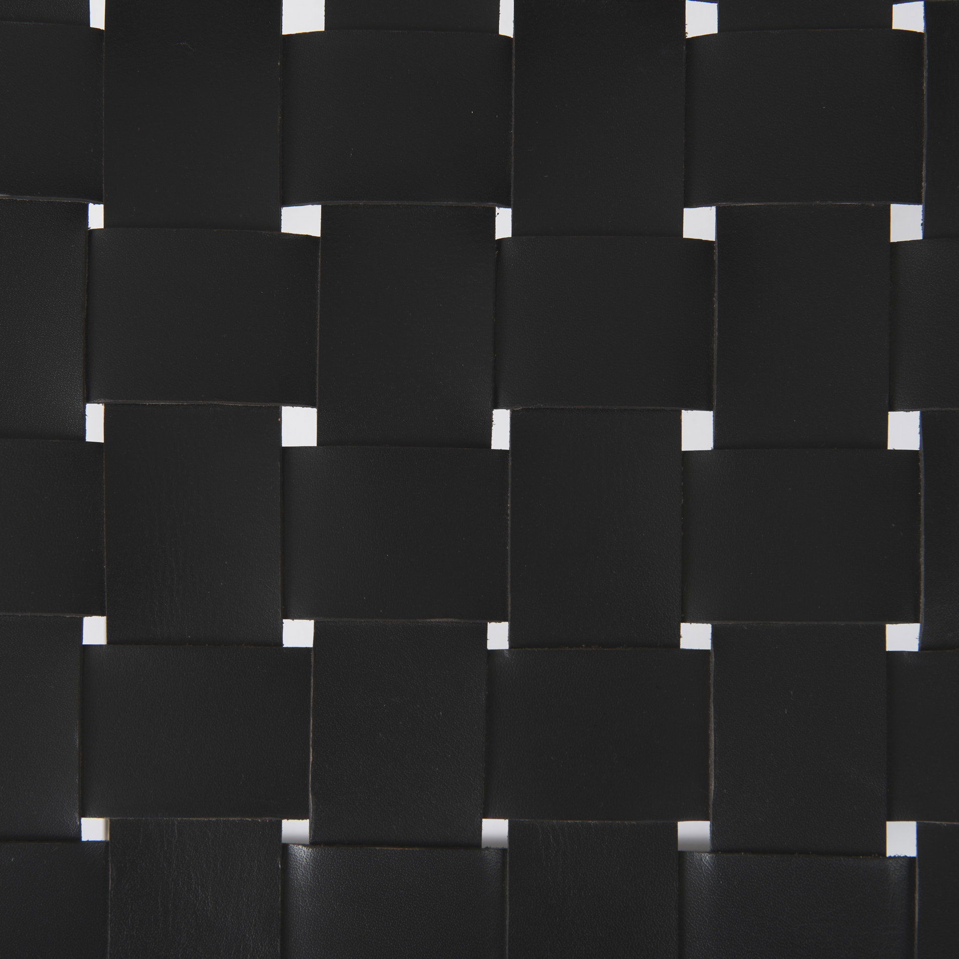 Clarissa 18.0L x 16.0W x 26.25H Black Woven Leather Seat with Gold Frame Counter Stool, Counter & Bar Stool by Mercana, 18" length x 16" width x 26" height View 8