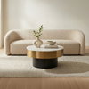 Faye Sofa Beige Boucle, Sofas & Sectional by Moe's Home, 92" width x 29" height x 35" depth thumbnail 6