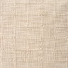 Jacory 14x26 Cream Checker Textured Lumbar Pillow Cover, Decorative Pillow by Mercana, 26" length x 0.5" width x 14" height thumbnail 9