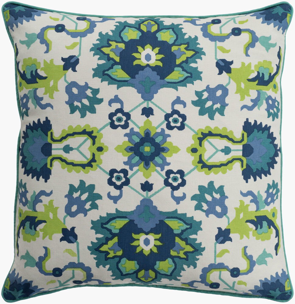 Technicolor Accent Pillow Poly, Decorative Pillow by Surya, 20" length x 20" width