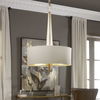 Obeliska 3 Light Gold Chandelier, Ceiling Light by Uttermost, 16" width x 25.5" height x 16" diameter x 16" depth thumbnail 3