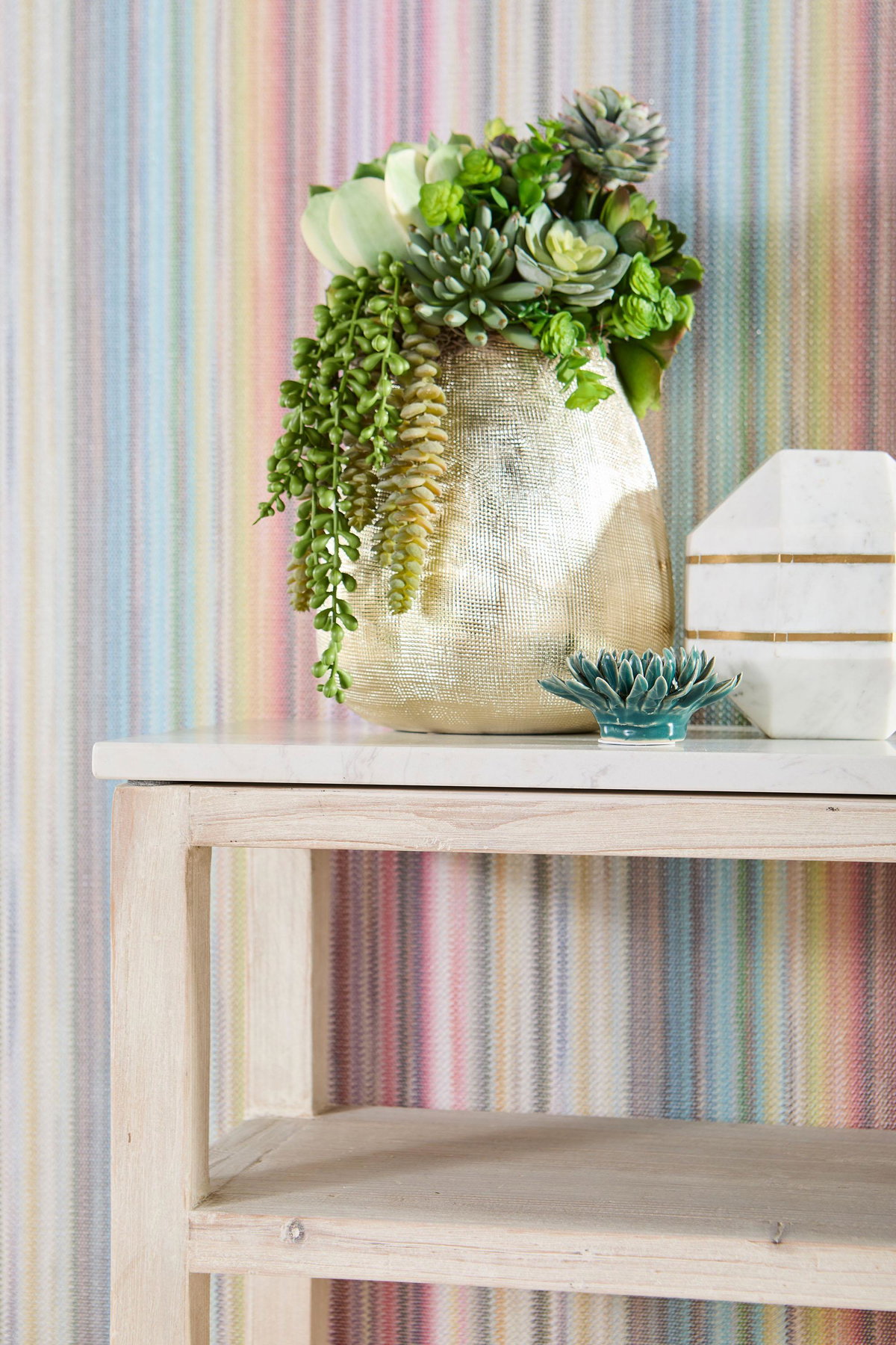 Emerie Narrow Console Table, by Essentials for Living, 54" width x 33" height x 11" depth View 6