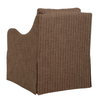 Luisa Pinstripe Swivel Chair, Accent Chair by Uttermost, 27.5" width x 35.5" height x 33.5" depth thumbnail 7