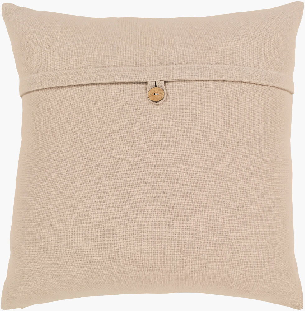 Penelope Accent Pillow Down, Decorative Pillow by Surya, 18" length x 18" width