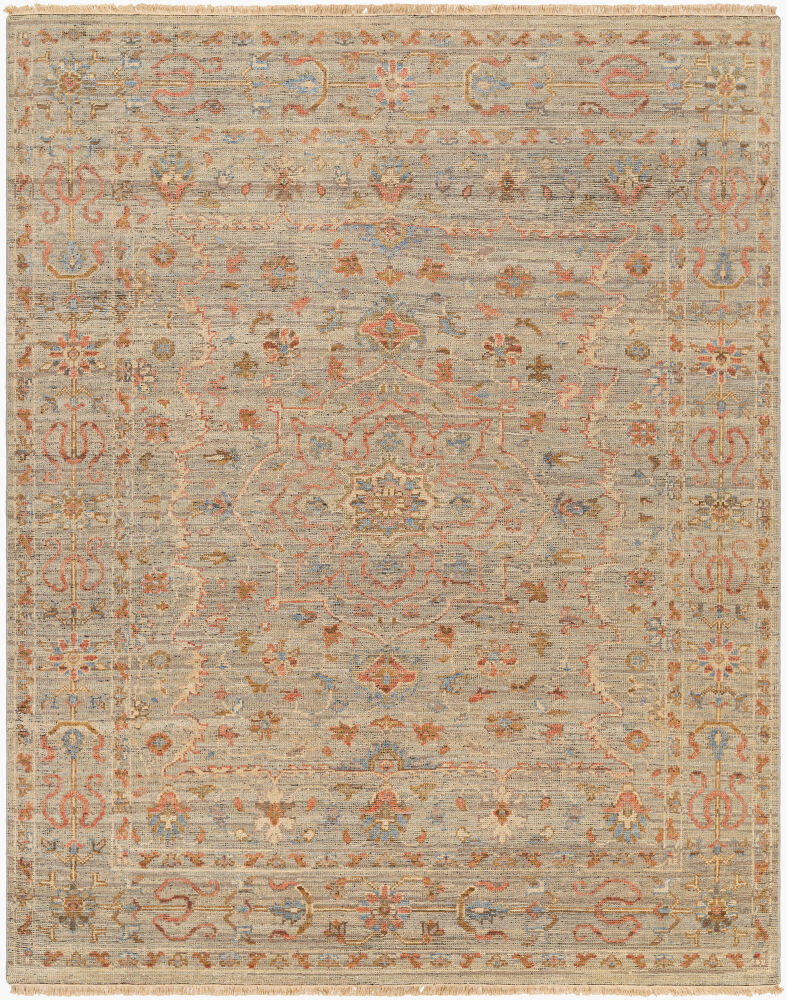 Reign Handmade Rug, by Surya, 1'6" length x 1'6" width