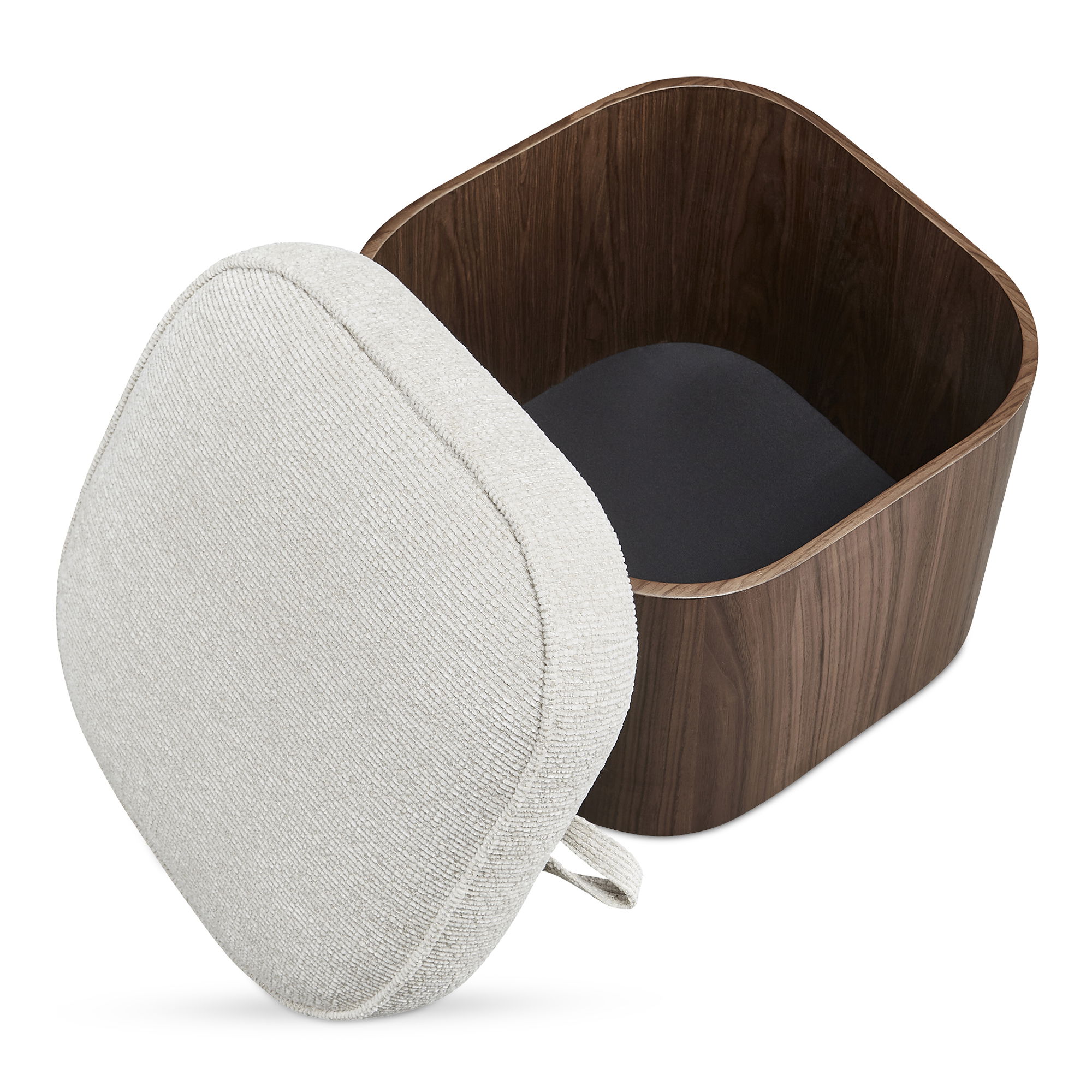 Sonny Stool Walnut large image 