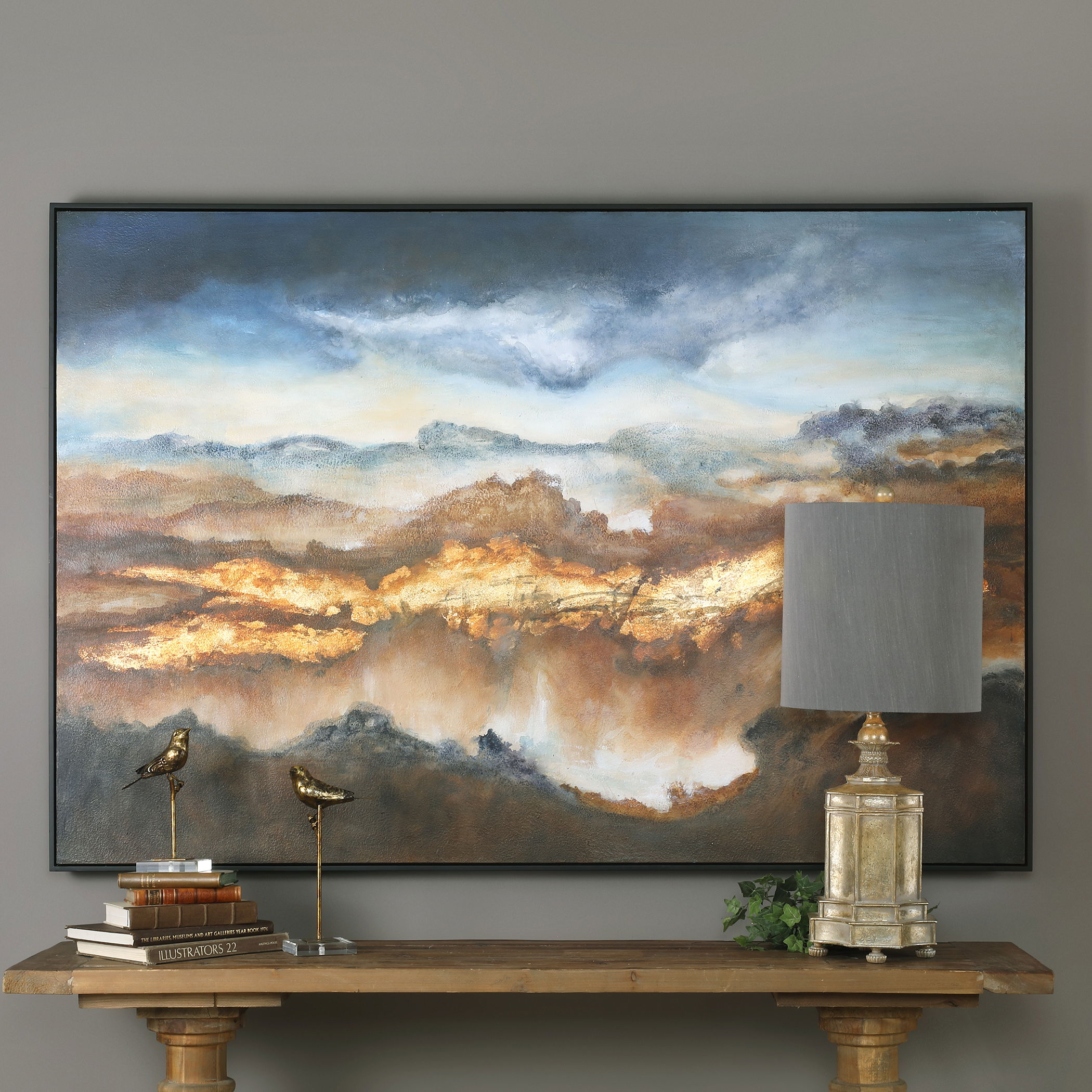 Valley Of Light Landscape Art large image 