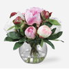 Blaire Peony Bouquet, Artificial Plants & Flower by Uttermost, 10" width x 8.5" height x 10" depth thumbnail 1
