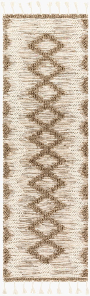 Norwood Handmade Rug, by Surya, 8' length x 2'6" width