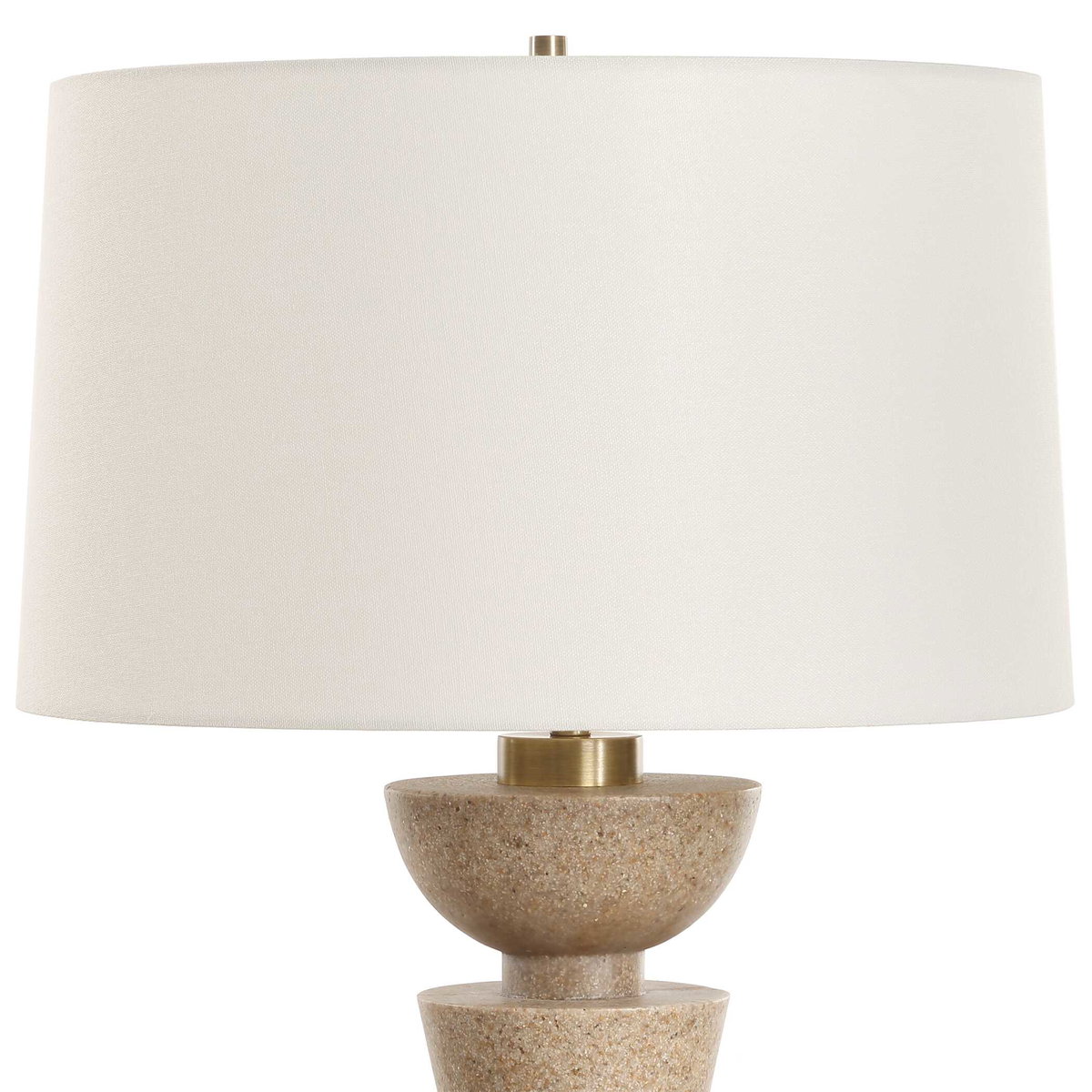 Cullum Geometric Table Lamp, by Uttermost, 1'5" width x 2'4.25" height x 1'5" depth View 6
