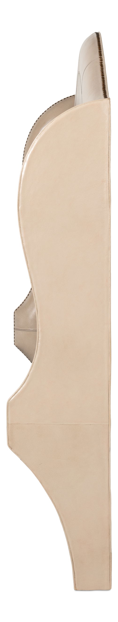 Dowry Equestrian Headboard  Queen  Taupe large image 