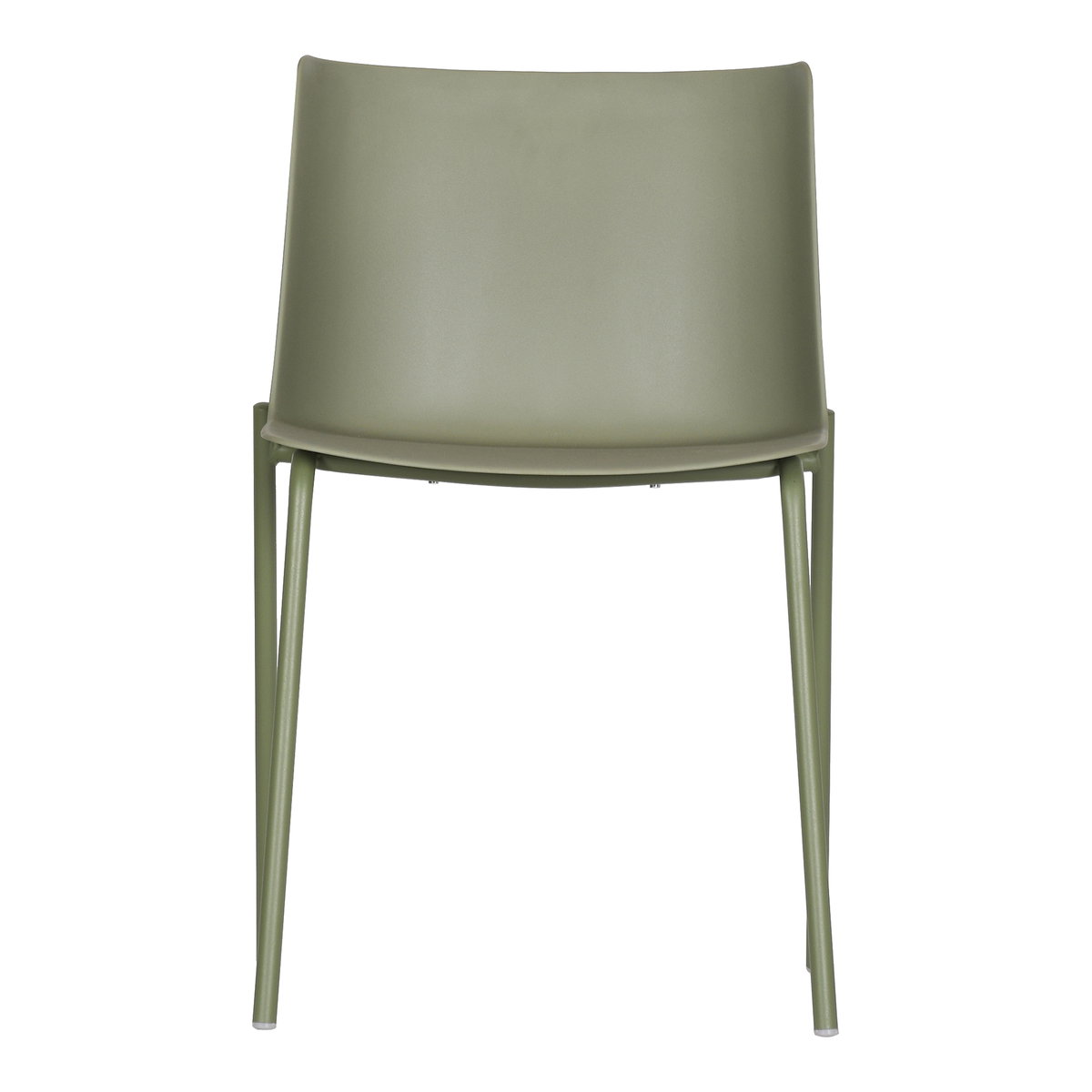 Silla Outdoor Dining Chair Sage Green - Set Of Two, Outdoor Chair by Moe's Home, 1'6.5" width x 2'7" height x 1'8.5" depth View 4