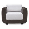 Soma Outdoor Accent Chair Dark Brown thumbnail 0