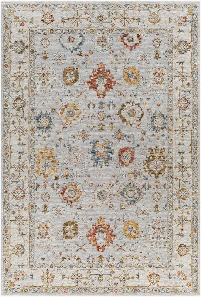 Reina Machine Woven Rug, by Surya, 9'6.17" length x 6'6.74" width