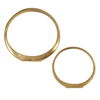 Jimena Gold Ring Sculptures Set/2, Decorative by Uttermost, 14.25" width x 14" height x 2" depth thumbnail 1