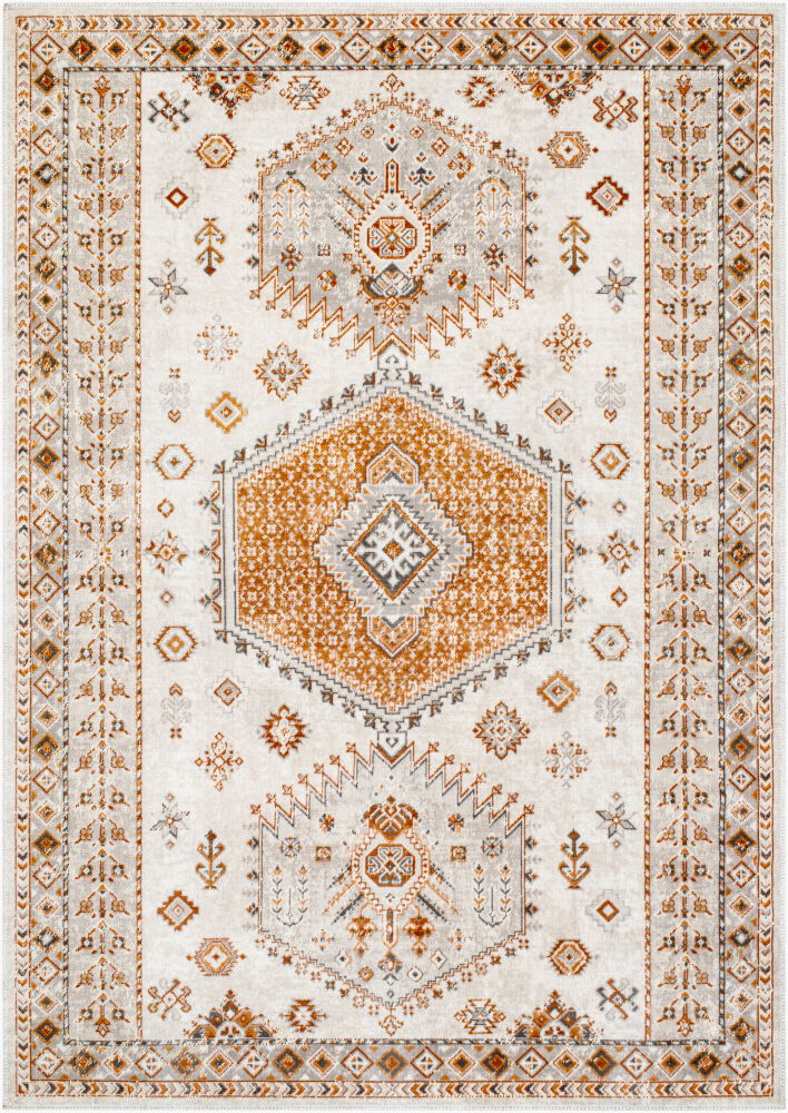 Basel Machine Woven Rug, by Surya, 1'2.96" length x 1'2.96" width