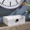 Lalique White Shagreen Box, Boxe by Uttermost, 12.87" width x 4.5" height x 9" depth thumbnail 2