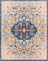 Floransa Machine Woven Rug, by Surya, 9'0.27" length x 6'6.74" width thumbnail