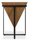 Hardy Inverted Obelisk Table, Side & End Table by Sarreid, 18" length x 18" width x 25" height thumbnail 3